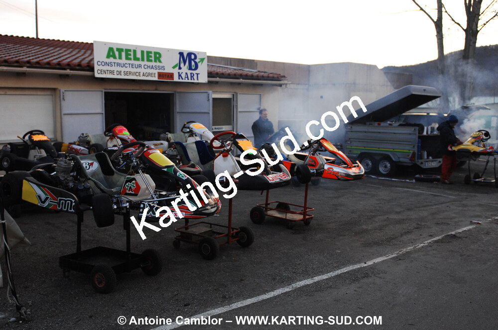 21/02/2010 : 1ère manche du Trophée Vincent Sanchez à Lavelanet (photos Antoine Camblor) 2010 — karting