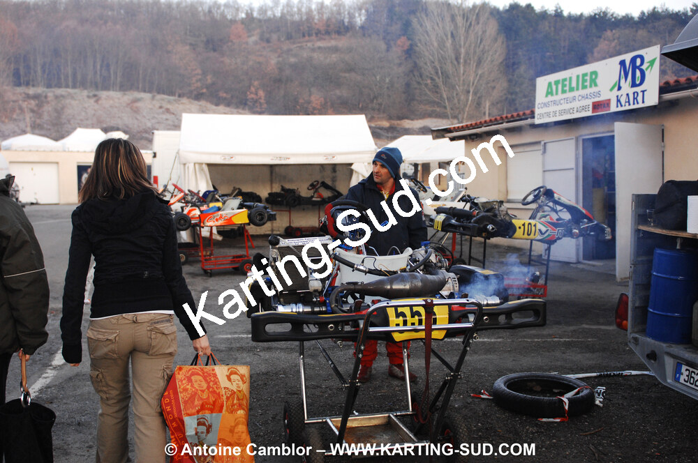 21/02/2010 : 1ère manche du Trophée Vincent Sanchez à Lavelanet (photos Antoine Camblor) 2010 — karting