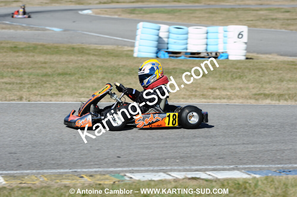21/02/2010 : 1ère manche du Trophée Vincent Sanchez à Lavelanet (photos Antoine Camblor) 2010 — karting