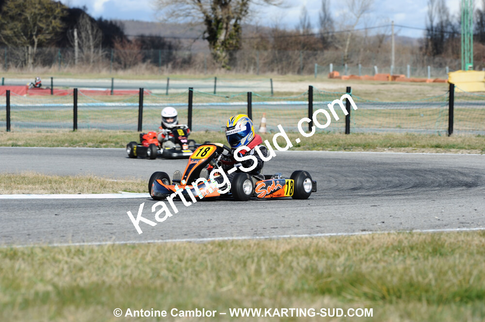 21/02/2010 : 1ère manche du Trophée Vincent Sanchez à Lavelanet (photos Antoine Camblor) 2010 — karting