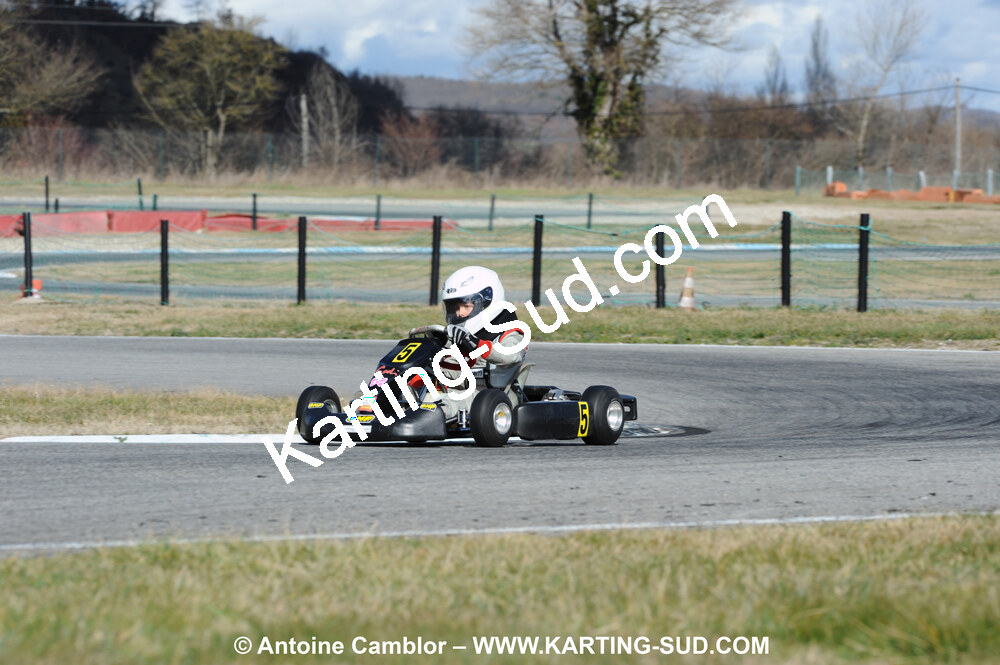 21/02/2010 : 1ère manche du Trophée Vincent Sanchez à Lavelanet (photos Antoine Camblor) 2010 — karting