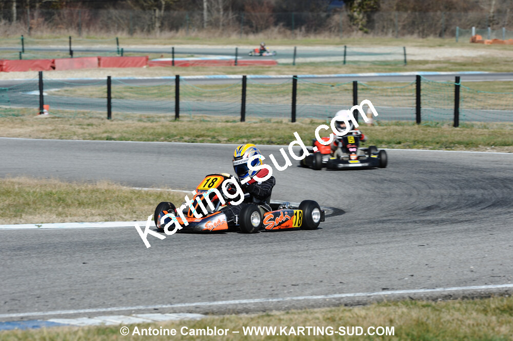 21/02/2010 : 1ère manche du Trophée Vincent Sanchez à Lavelanet (photos Antoine Camblor) 2010 — karting