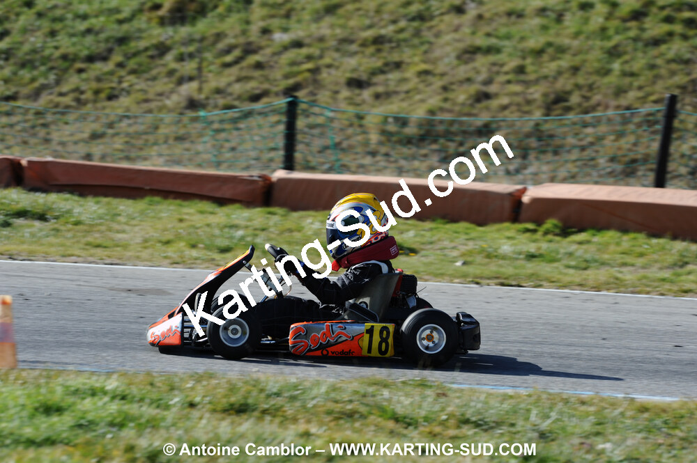 21/02/2010 : 1ère manche du Trophée Vincent Sanchez à Lavelanet (photos Antoine Camblor) 2010 — karting