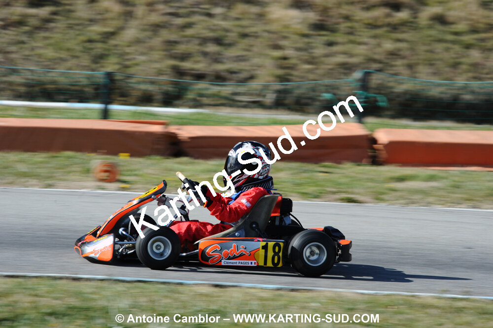 21/02/2010 : 1ère manche du Trophée Vincent Sanchez à Lavelanet (photos Antoine Camblor) 2010 — karting