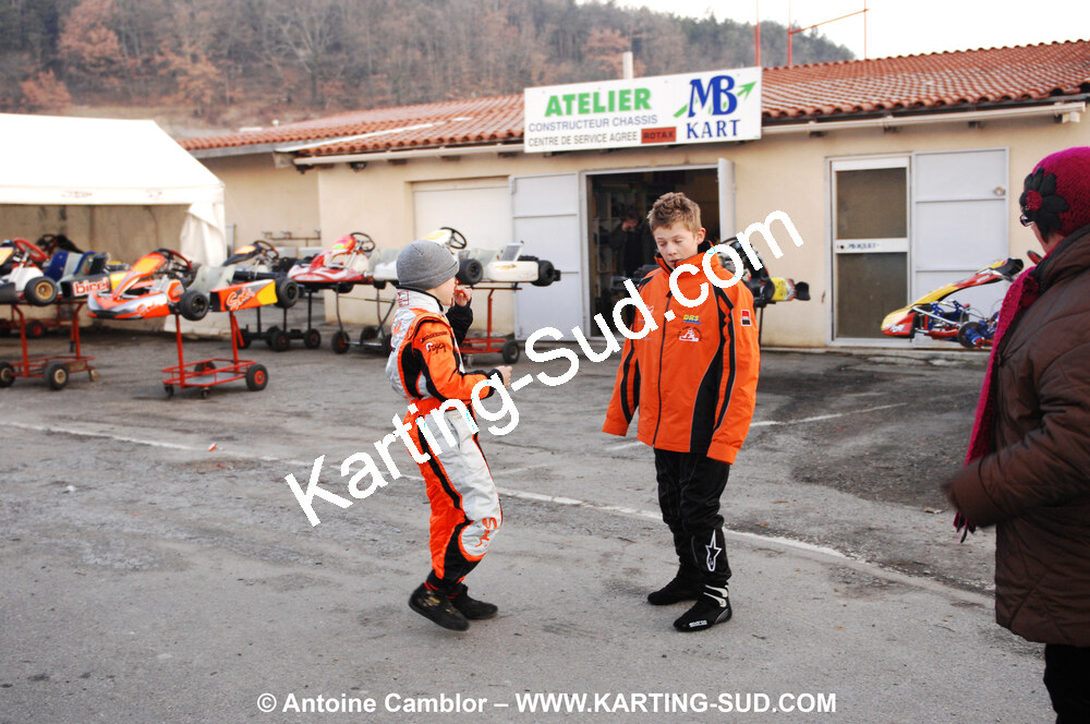 21/02/2010 : 1ère manche du Trophée Vincent Sanchez à Lavelanet (photos Antoine Camblor) 2010 — karting
