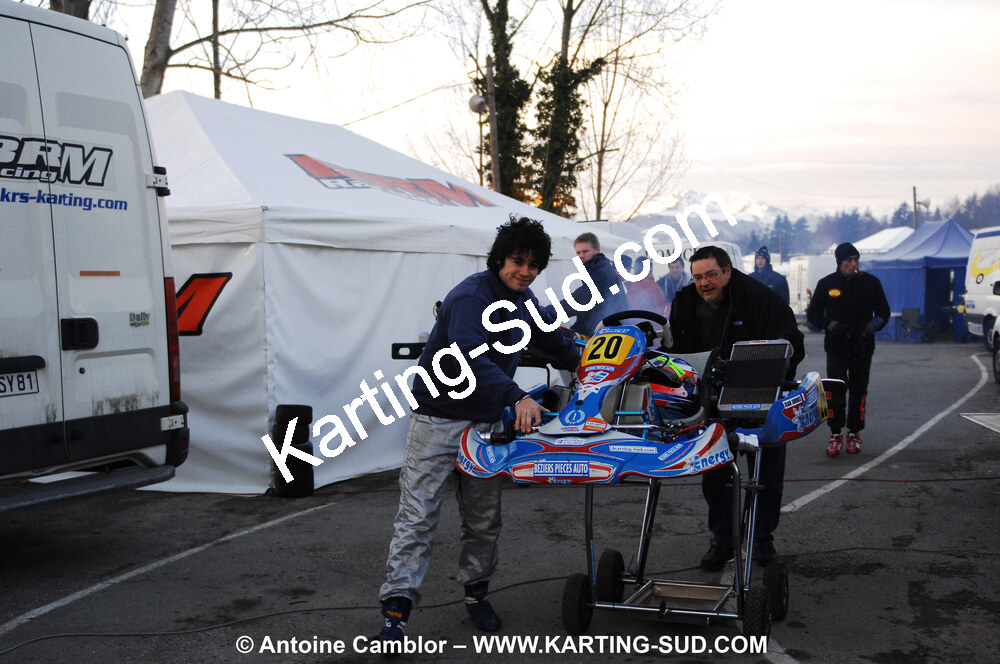 21/02/2010 : 1ère manche du Trophée Vincent Sanchez à Lavelanet (photos Antoine Camblor) 2010 — karting