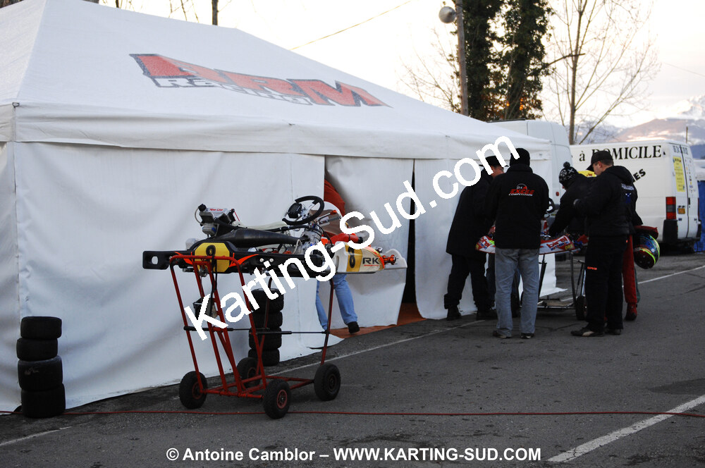 21/02/2010 : 1ère manche du Trophée Vincent Sanchez à Lavelanet (photos Antoine Camblor) 2010 — karting