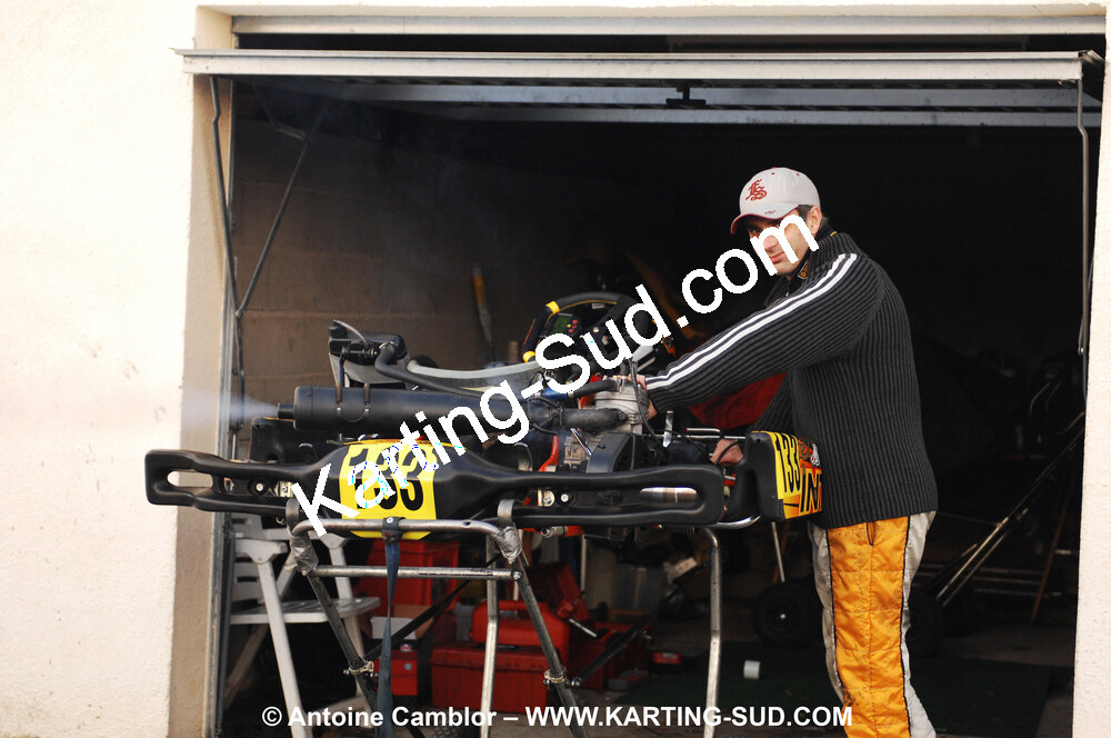 Paolo SANTANA — 21/02/2010 : 1ère manche du Trophée Vincent Sanchez à Lavelanet (photos Antoine Camblor) 2010 — karting