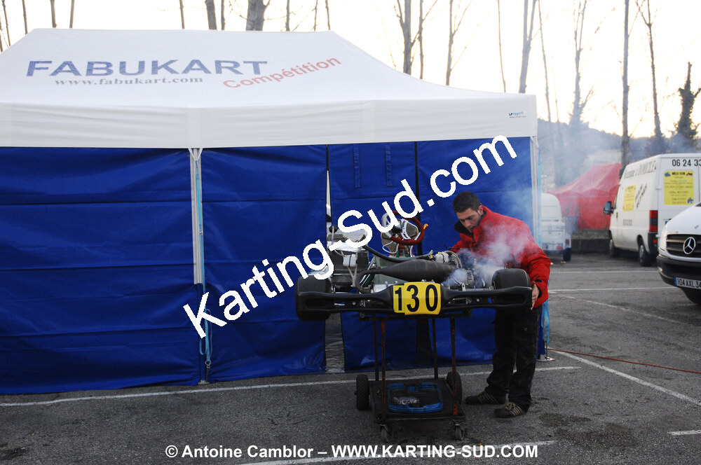 21/02/2010 : 1ère manche du Trophée Vincent Sanchez à Lavelanet (photos Antoine Camblor) 2010 — karting