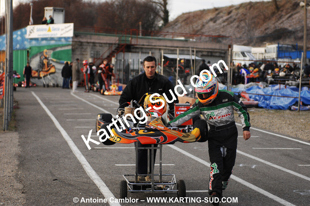 21/02/2010 : 1ère manche du Trophée Vincent Sanchez à Lavelanet (photos Antoine Camblor) 2010 — karting