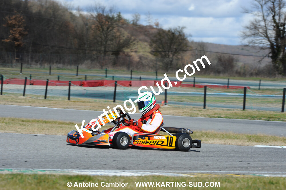 21/02/2010 : 1ère manche du Trophée Vincent Sanchez à Lavelanet (photos Antoine Camblor) 2010 — karting