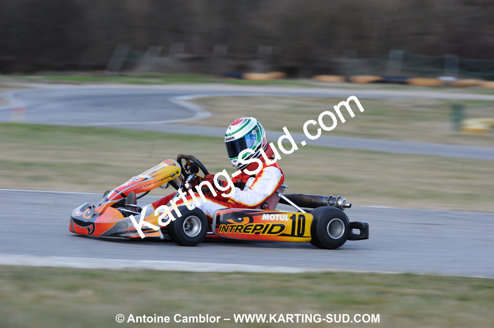 21/02/2010 : 1ère manche du Trophée Vincent Sanchez à Lavelanet (photos Antoine Camblor) 2010 — karting