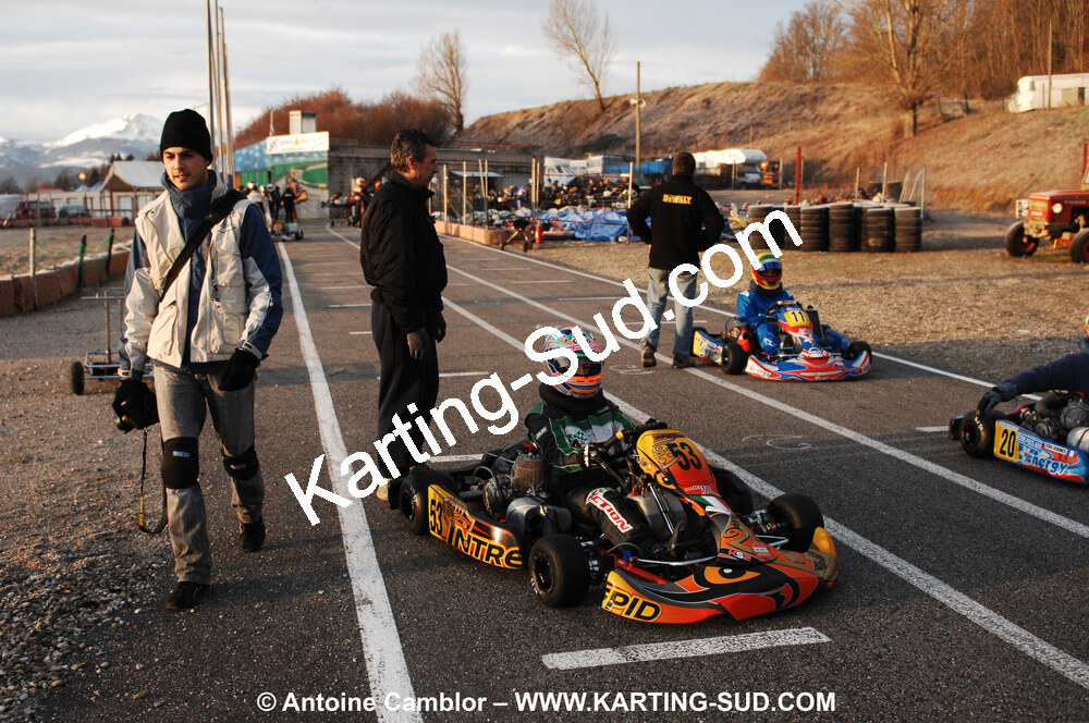 Julien DEJEAN — 21/02/2010 : 1ère manche du Trophée Vincent Sanchez à Lavelanet (photos Antoine Camblor) 2010 — karting