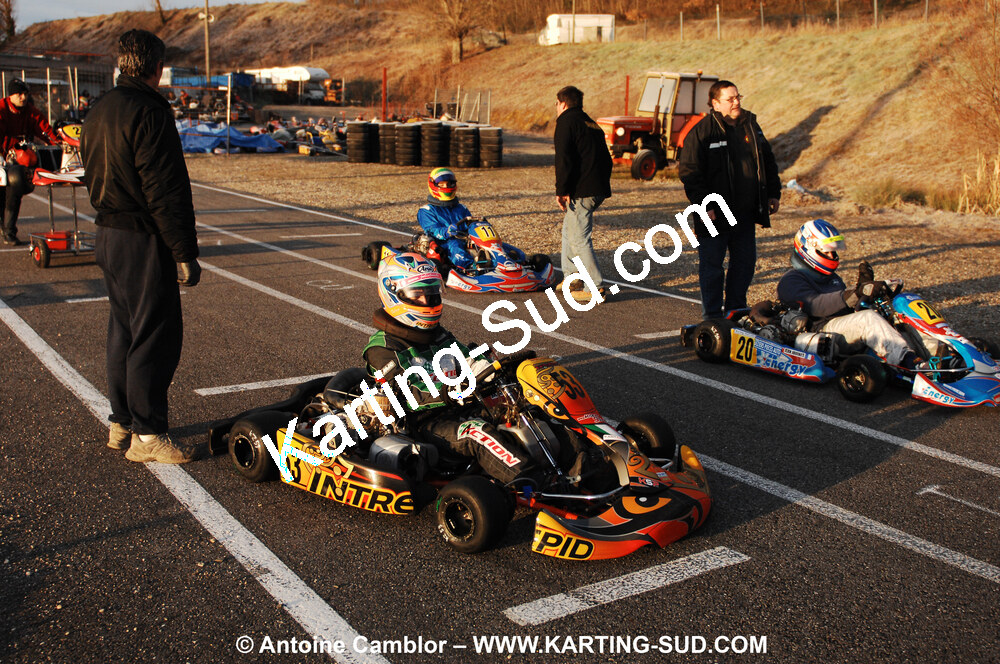 21/02/2010 : 1ère manche du Trophée Vincent Sanchez à Lavelanet (photos Antoine Camblor) 2010 — karting