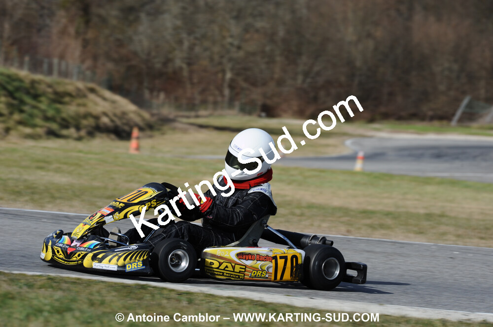 21/02/2010 : 1ère manche du Trophée Vincent Sanchez à Lavelanet (photos Antoine Camblor) 2010 — karting