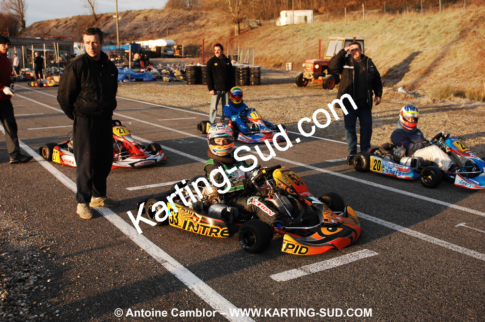 21/02/2010 : 1ère manche du Trophée Vincent Sanchez à Lavelanet (photos Antoine Camblor) 2010 — karting