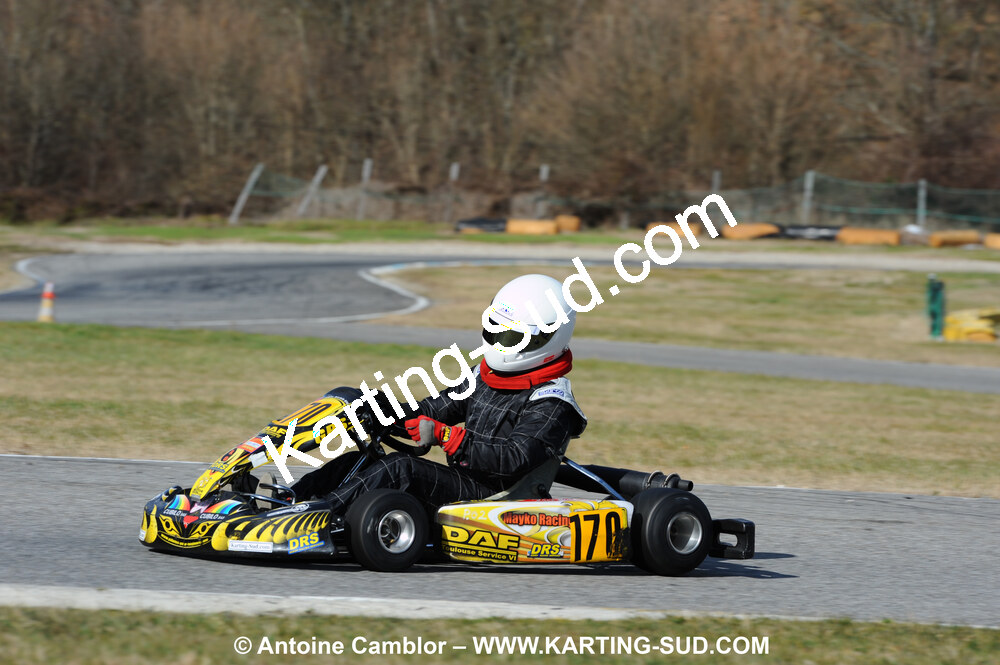 21/02/2010 : 1ère manche du Trophée Vincent Sanchez à Lavelanet (photos Antoine Camblor) 2010 — karting