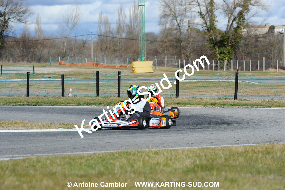 21/02/2010 : 1ère manche du Trophée Vincent Sanchez à Lavelanet (photos Antoine Camblor) 2010 — karting