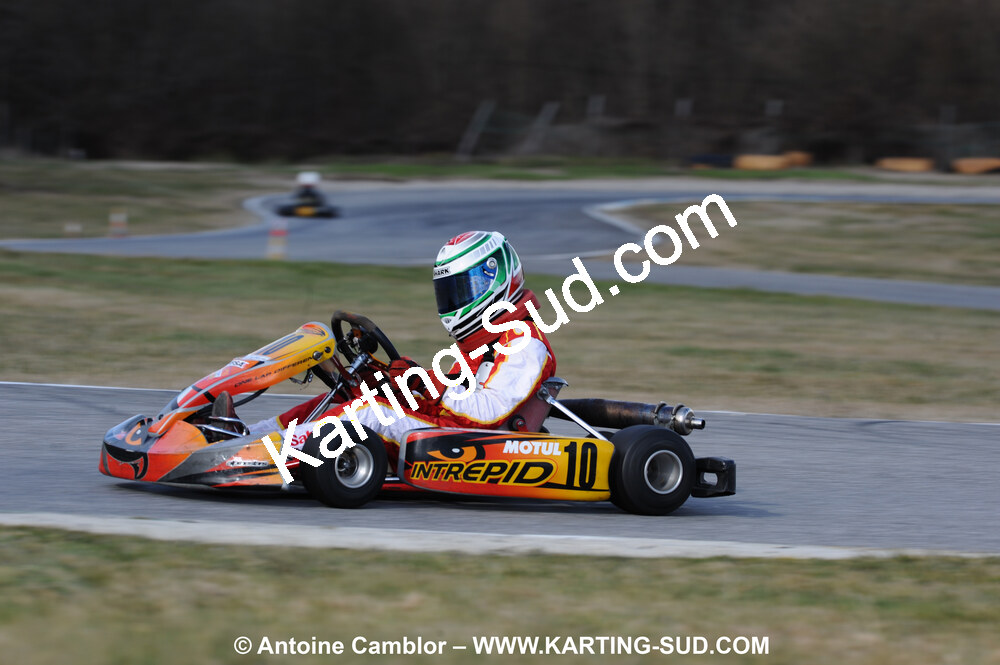21/02/2010 : 1ère manche du Trophée Vincent Sanchez à Lavelanet (photos Antoine Camblor) 2010 — karting