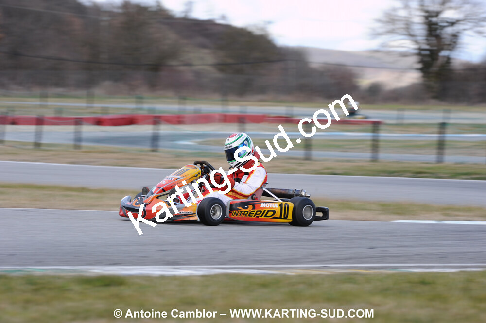 21/02/2010 : 1ère manche du Trophée Vincent Sanchez à Lavelanet (photos Antoine Camblor) 2010 — karting