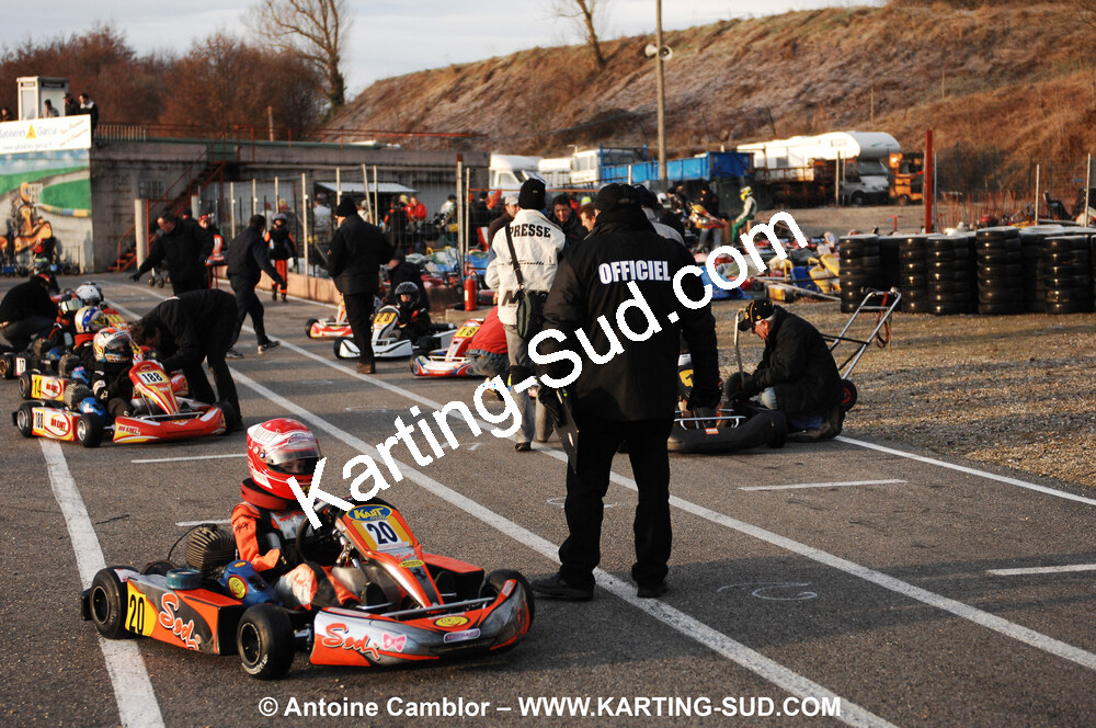 21/02/2010 : 1ère manche du Trophée Vincent Sanchez à Lavelanet (photos Antoine Camblor) 2010 — karting