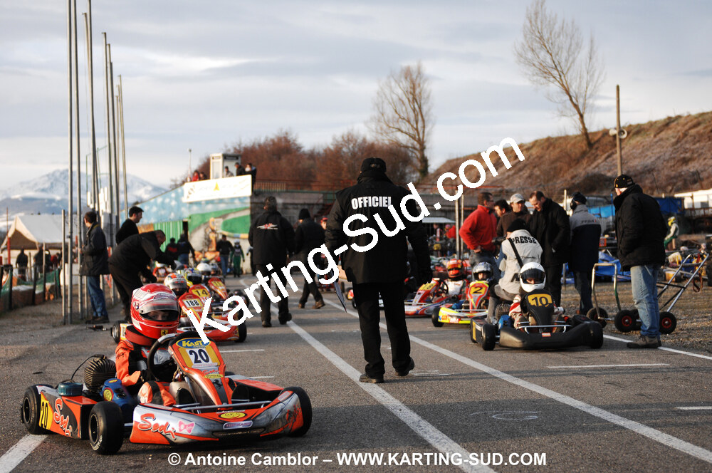 21/02/2010 : 1ère manche du Trophée Vincent Sanchez à Lavelanet (photos Antoine Camblor) 2010 — karting
