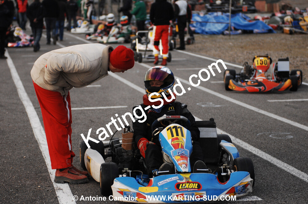 21/02/2010 : 1ère manche du Trophée Vincent Sanchez à Lavelanet (photos Antoine Camblor) 2010 — karting