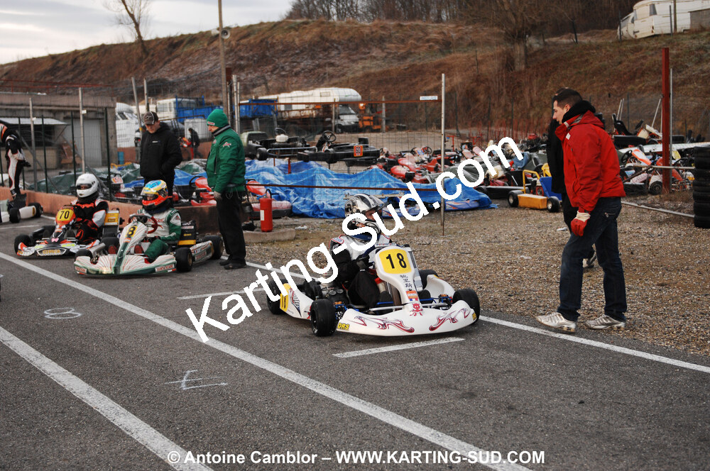 21/02/2010 : 1ère manche du Trophée Vincent Sanchez à Lavelanet (photos Antoine Camblor) 2010 — karting