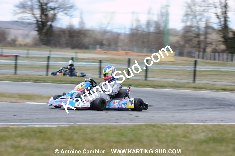 21/02/2010 : 1ère manche du Trophée Vincent Sanchez à Lavelanet (photos Antoine Camblor) 2010 — karting