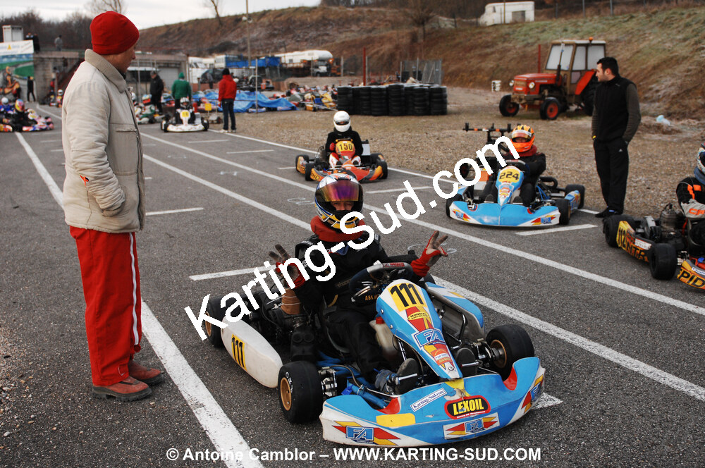21/02/2010 : 1ère manche du Trophée Vincent Sanchez à Lavelanet (photos Antoine Camblor) 2010 — karting