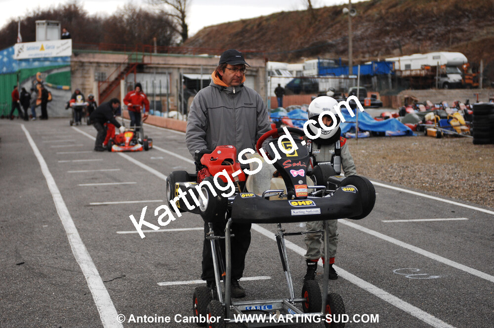 21/02/2010 : 1ère manche du Trophée Vincent Sanchez à Lavelanet (photos Antoine Camblor) 2010 — karting