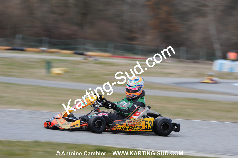 21/02/2010 : 1ère manche du Trophée Vincent Sanchez à Lavelanet (photos Antoine Camblor) 2010 — karting