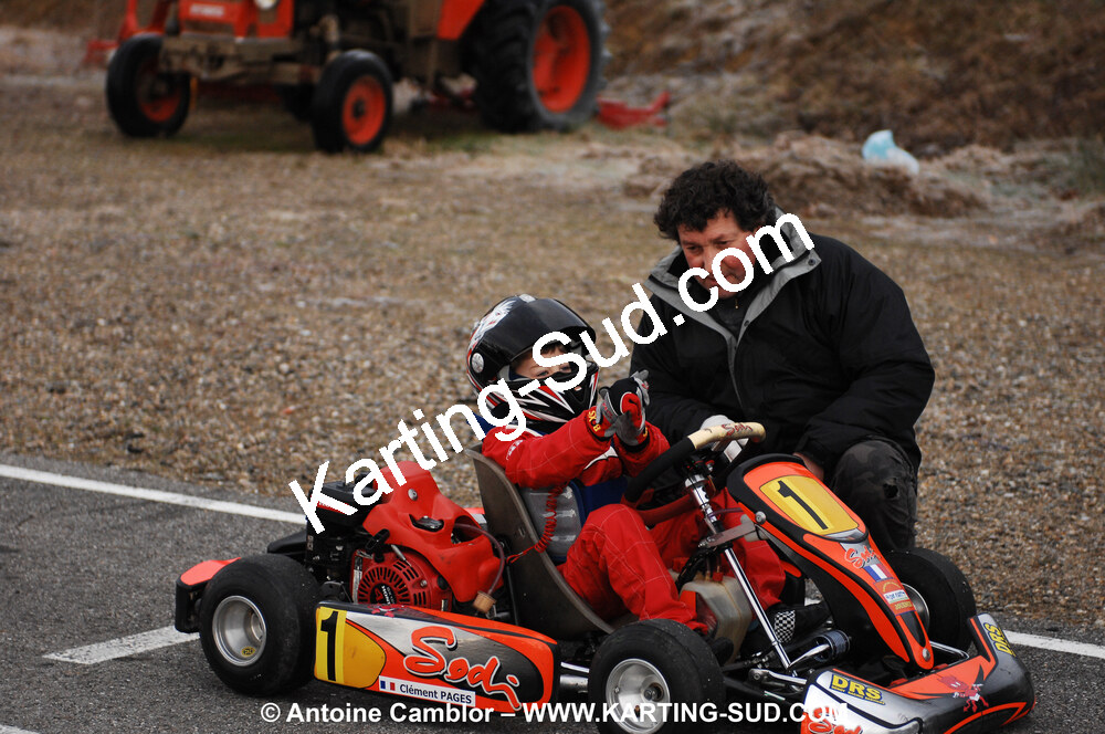 21/02/2010 : 1ère manche du Trophée Vincent Sanchez à Lavelanet (photos Antoine Camblor) 2010 — karting