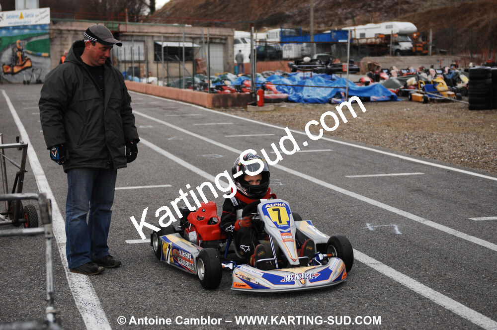 21/02/2010 : 1ère manche du Trophée Vincent Sanchez à Lavelanet (photos Antoine Camblor) 2010 — karting