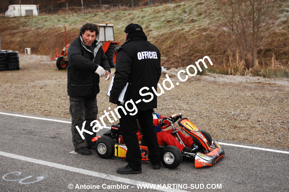 21/02/2010 : 1ère manche du Trophée Vincent Sanchez à Lavelanet (photos Antoine Camblor) 2010 — karting