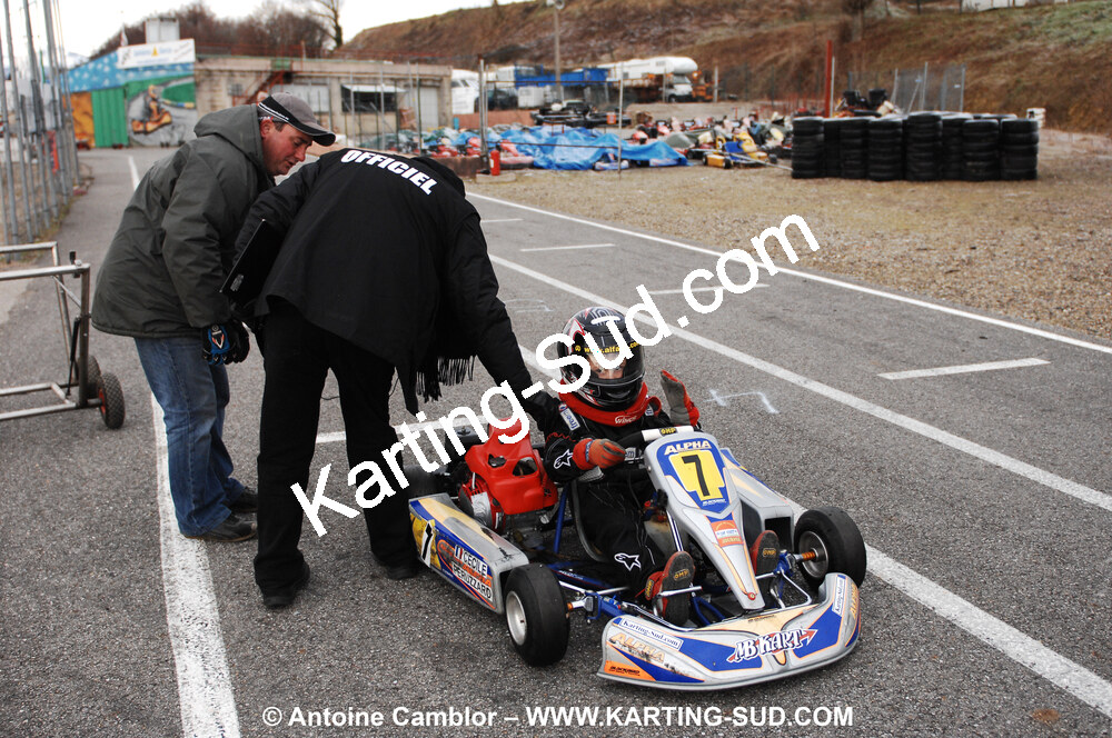 21/02/2010 : 1ère manche du Trophée Vincent Sanchez à Lavelanet (photos Antoine Camblor) 2010 — karting