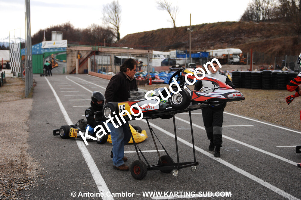 21/02/2010 : 1ère manche du Trophée Vincent Sanchez à Lavelanet (photos Antoine Camblor) 2010 — karting