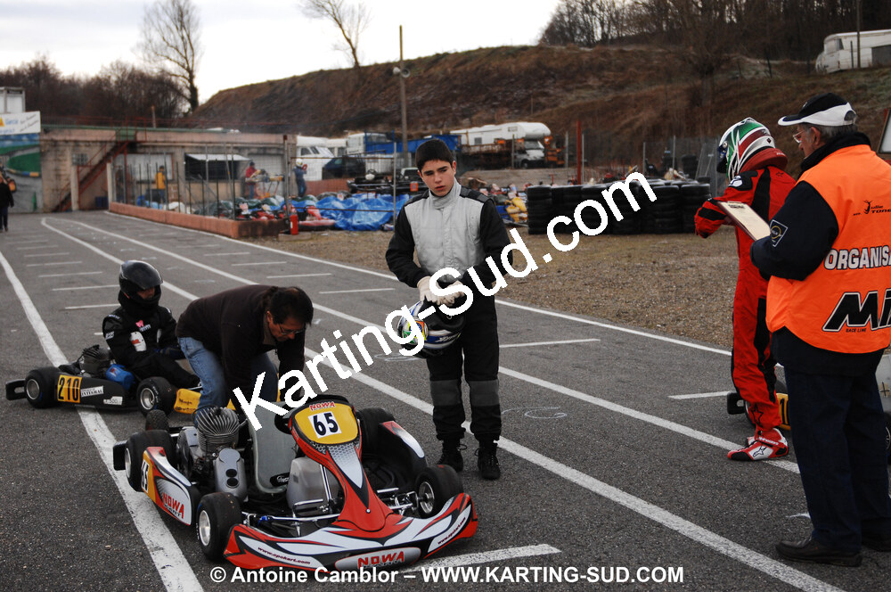 21/02/2010 : 1ère manche du Trophée Vincent Sanchez à Lavelanet (photos Antoine Camblor) 2010 — karting