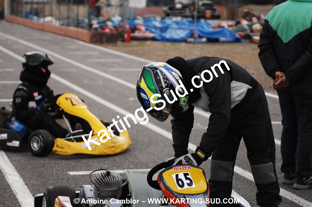 21/02/2010 : 1ère manche du Trophée Vincent Sanchez à Lavelanet (photos Antoine Camblor) 2010 — karting