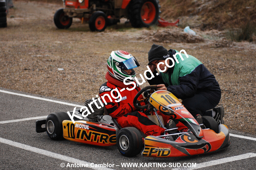 21/02/2010 : 1ère manche du Trophée Vincent Sanchez à Lavelanet (photos Antoine Camblor) 2010 — karting