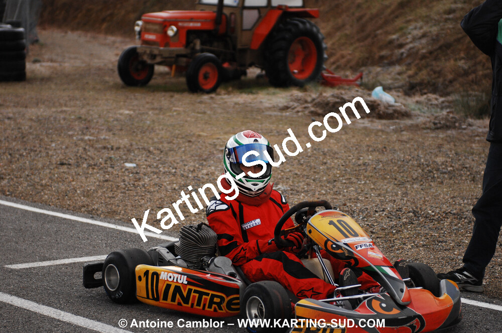 21/02/2010 : 1ère manche du Trophée Vincent Sanchez à Lavelanet (photos Antoine Camblor) 2010 — karting