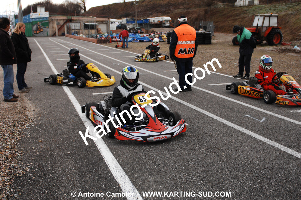 21/02/2010 : 1ère manche du Trophée Vincent Sanchez à Lavelanet (photos Antoine Camblor) 2010 — karting