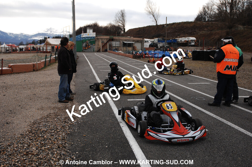 21/02/2010 : 1ère manche du Trophée Vincent Sanchez à Lavelanet (photos Antoine Camblor) 2010 — karting