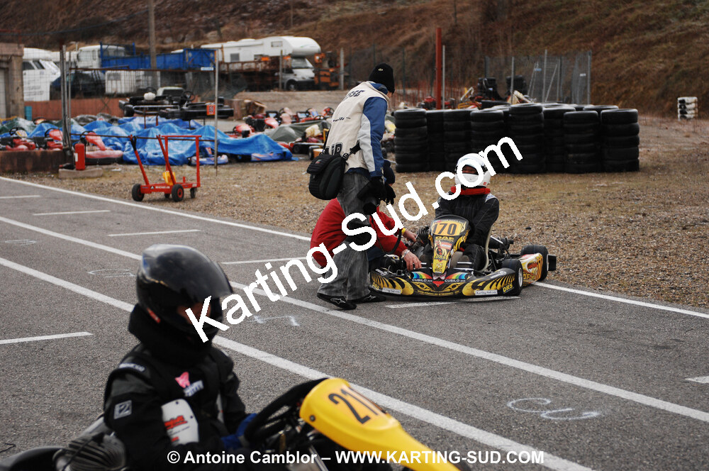 21/02/2010 : 1ère manche du Trophée Vincent Sanchez à Lavelanet (photos Antoine Camblor) 2010 — karting