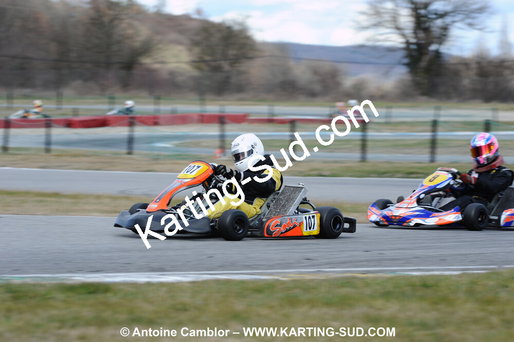 21/02/2010 : 1ère manche du Trophée Vincent Sanchez à Lavelanet (photos Antoine Camblor) 2010 — karting