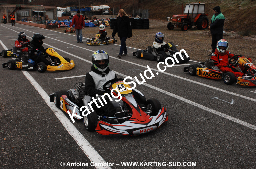21/02/2010 : 1ère manche du Trophée Vincent Sanchez à Lavelanet (photos Antoine Camblor) 2010 — karting