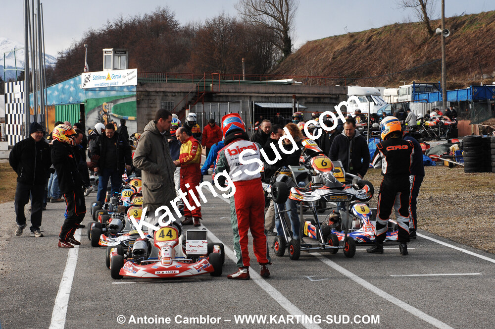 21/02/2010 : 1ère manche du Trophée Vincent Sanchez à Lavelanet (photos Antoine Camblor) 2010 — karting