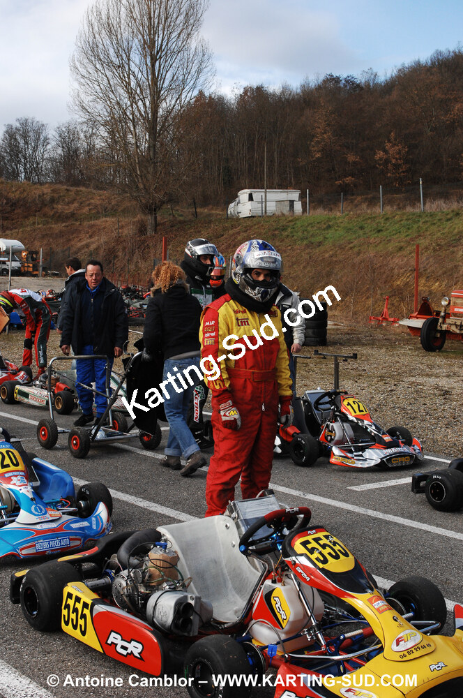 21/02/2010 : 1ère manche du Trophée Vincent Sanchez à Lavelanet (photos Antoine Camblor) 2010 — karting