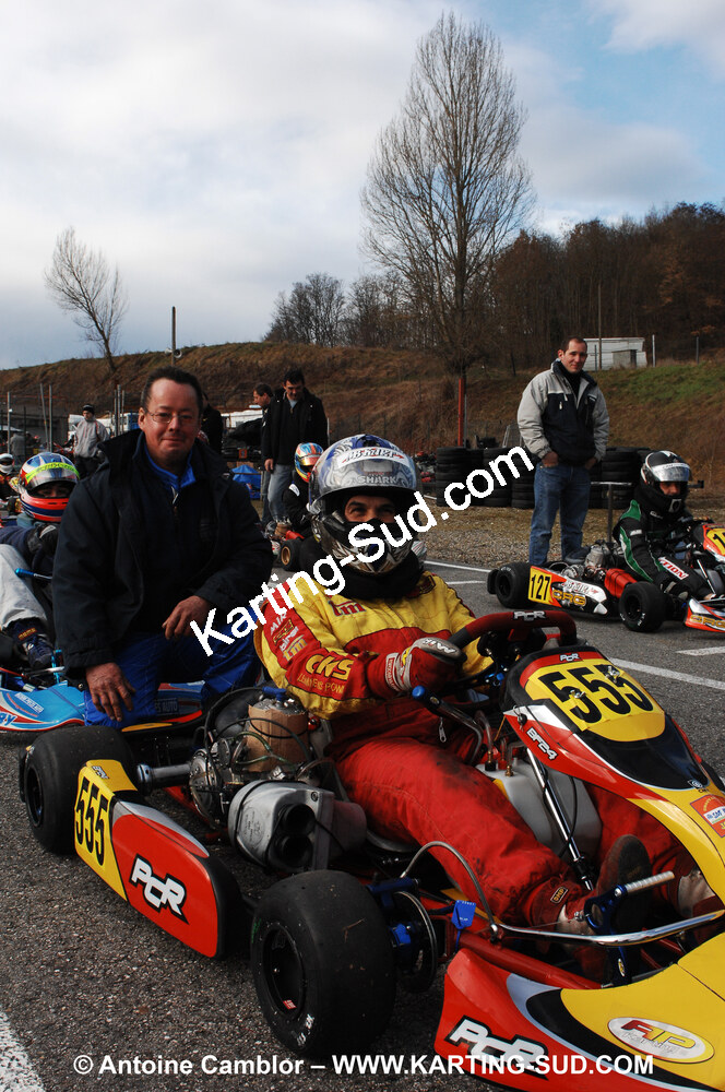 Cédric AZEMA — 21/02/2010 : 1ère manche du Trophée Vincent Sanchez à Lavelanet (photos Antoine Camblor) 2010 — karting