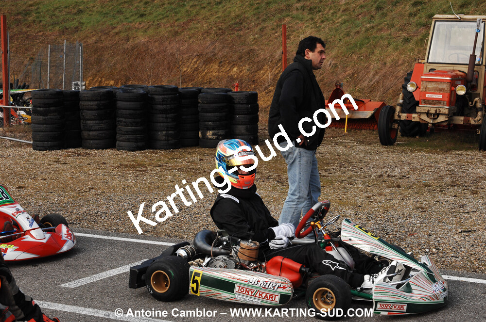 21/02/2010 : 1ère manche du Trophée Vincent Sanchez à Lavelanet (photos Antoine Camblor) 2010 — karting